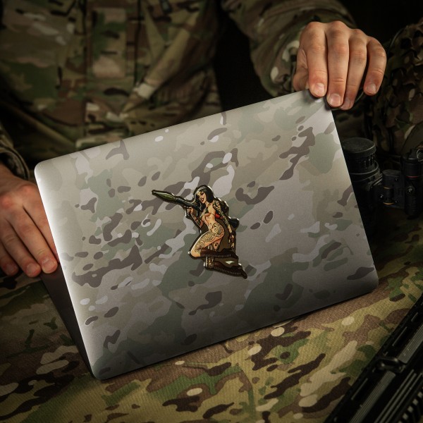 M-Tac наклейка обємна Tactical girl №9 РПГ Скандинавик - 51500003 M-Tac наклейка обємна Tactical girl №9 РПГ Скандинавик - 51500003