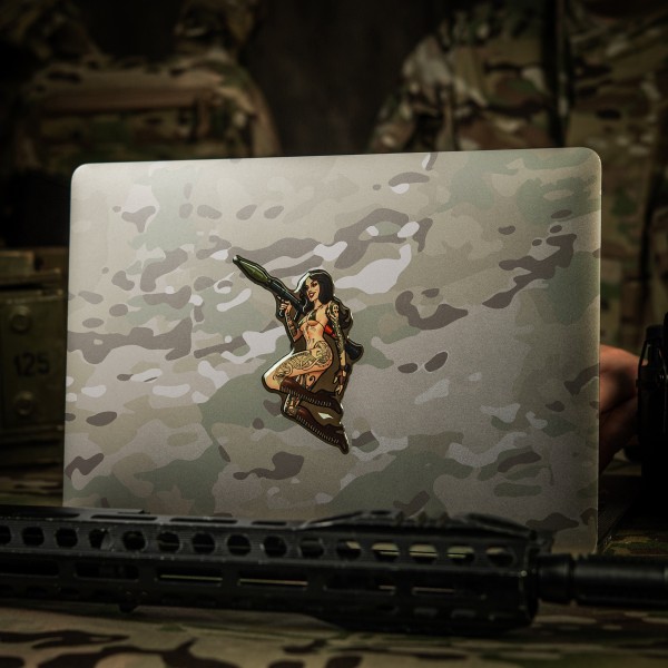 M-Tac наклейка обємна Tactical girl №9 РПГ Скандинавик - 51500003 M-Tac наклейка обємна Tactical girl №9 РПГ Скандинавик - 51500003