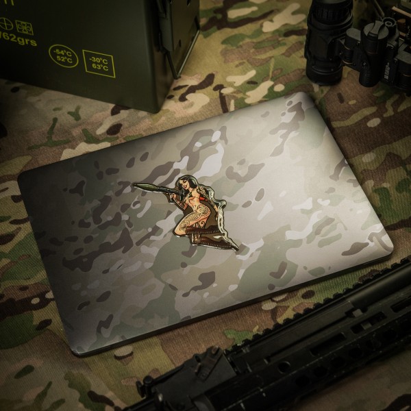 M-Tac наклейка обємна Tactical girl №9 РПГ Скандинавик - 51500003 M-Tac наклейка обємна Tactical girl №9 РПГ Скандинавик - 51500003