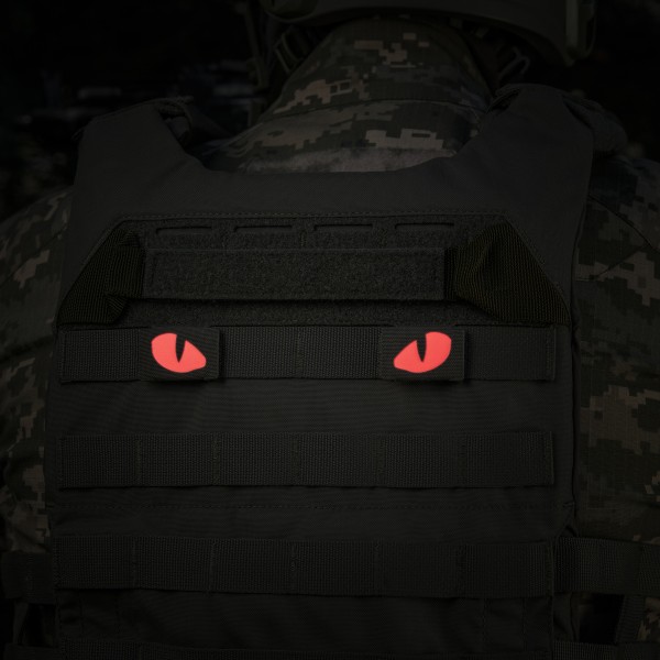 M-Tac нашивка Tiger Eyes Laser Cut (пара) Ranger Green/Red/GID - 51500923 M-Tac нашивка Tiger Eyes Laser Cut (пара) Ranger Green/Red/GID - 51500923