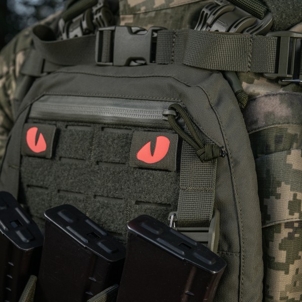 M-Tac нашивка Tiger Eyes Laser Cut (пара) Ranger Green/Red/GID - 51500923 M-Tac нашивка Tiger Eyes Laser Cut (пара) Ranger Green/Red/GID - 51500923