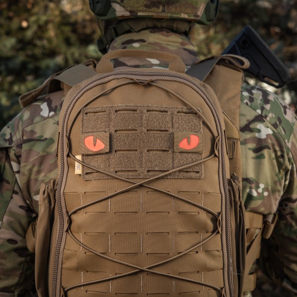 M-Tac нашивка Tiger Eyes Laser Cut (пара) Coyote/Red/GID - 51500995 M-Tac нашивка Tiger Eyes Laser Cut (пара) Coyote/Red/GID - 51500995