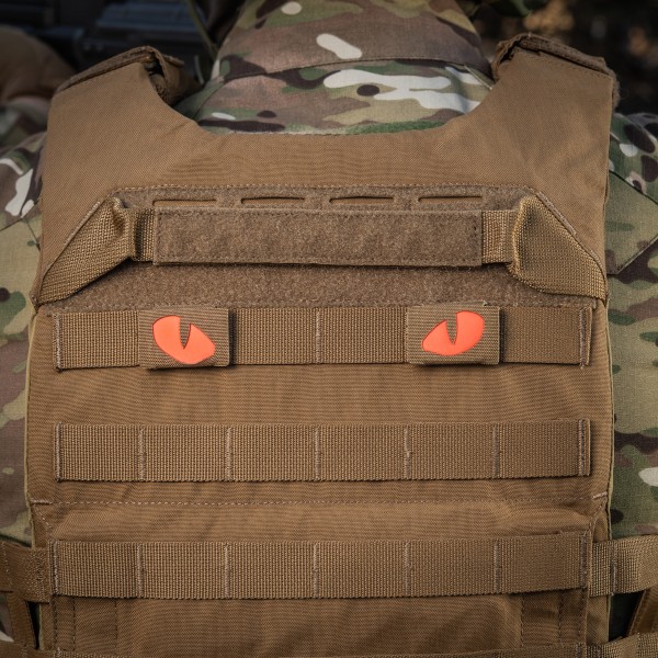 M-Tac нашивка Tiger Eyes Laser Cut (пара) Coyote/Red/GID - 51500995 M-Tac нашивка Tiger Eyes Laser Cut (пара) Coyote/Red/GID - 51500995