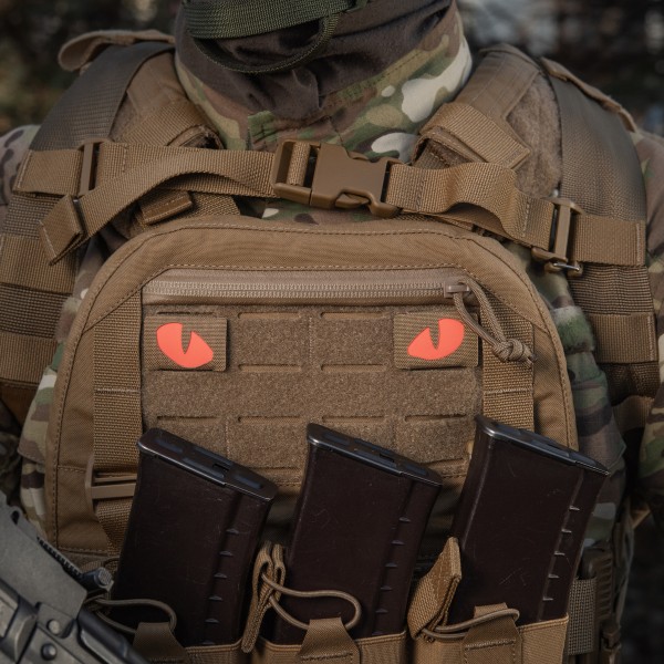 M-Tac нашивка Tiger Eyes Laser Cut (пара) Coyote/Red/GID - 51500995 M-Tac нашивка Tiger Eyes Laser Cut (пара) Coyote/Red/GID - 51500995