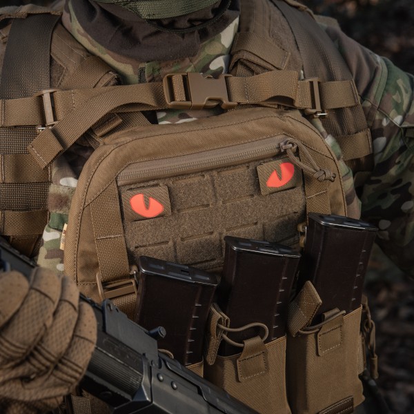 M-Tac нашивка Tiger Eyes Laser Cut (пара) Coyote/Red/GID - 51500995 M-Tac нашивка Tiger Eyes Laser Cut (пара) Coyote/Red/GID - 51500995