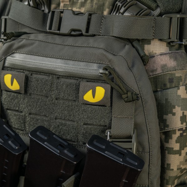 M-Tac нашивка Tiger Eyes Laser Cut (пара) Ranger Green/Yellow/GID - 51501923 M-Tac нашивка Tiger Eyes Laser Cut (пара) Ranger Green/Yellow/GID - 51501923