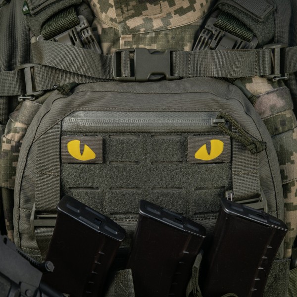 M-Tac нашивка Tiger Eyes Laser Cut (пара) Ranger Green/Yellow/GID - 51501923 M-Tac нашивка Tiger Eyes Laser Cut (пара) Ranger Green/Yellow/GID - 51501923