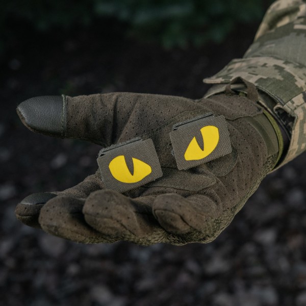 M-Tac нашивка Tiger Eyes Laser Cut (пара) Ranger Green/Yellow/GID - 51501923 M-Tac нашивка Tiger Eyes Laser Cut (пара) Ranger Green/Yellow/GID - 51501923