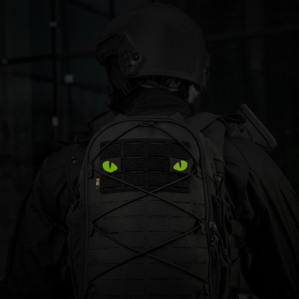 M-Tac нашивка Tiger Eyes Laser Cut (пара) Black/Yellow/GID - 51501992 M-Tac нашивка Tiger Eyes Laser Cut (пара) Black/Yellow/GID - 51501992