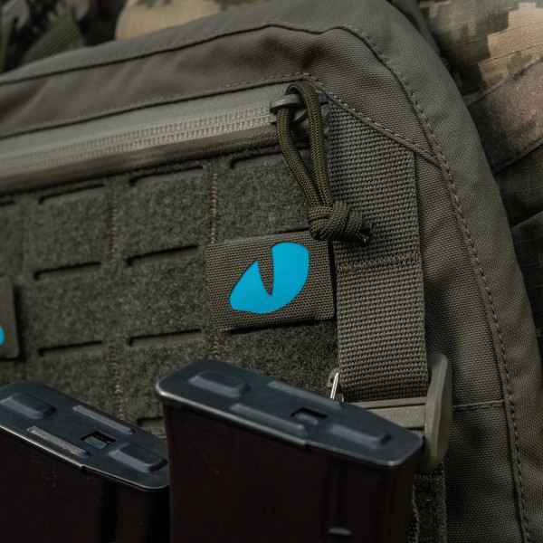 M-Tac нашивка Tiger Eyes Laser Cut (пара) Ranger Green/Blue/GID - 51502923