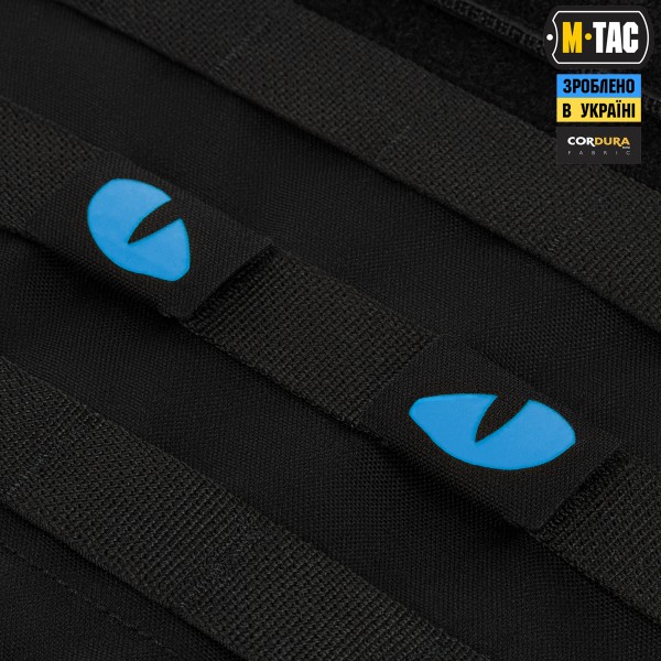 M-Tac нашивка Tiger Eyes Laser Cut (пара) Black/Blue/GID - 51502992 M-Tac нашивка Tiger Eyes Laser Cut (пара) Black/Blue/GID - 51502992
