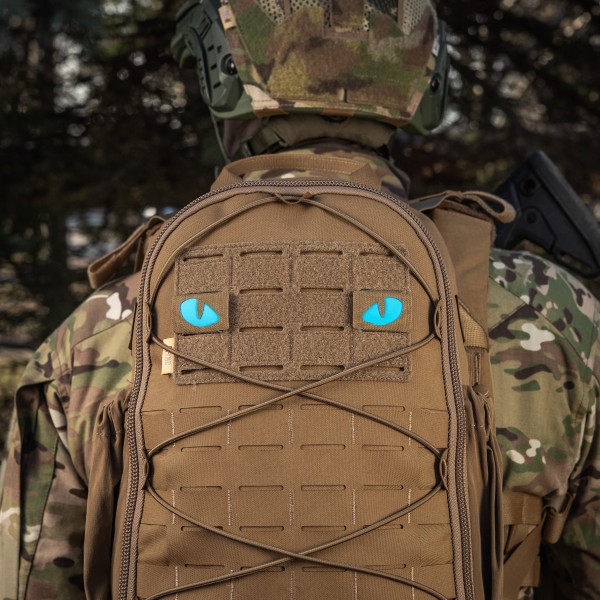 M-Tac нашивка Tiger Eyes Laser Cut (пара) Coyote/Blue/GID - 51502995 M-Tac нашивка Tiger Eyes Laser Cut (пара) Coyote/Blue/GID - 51502995