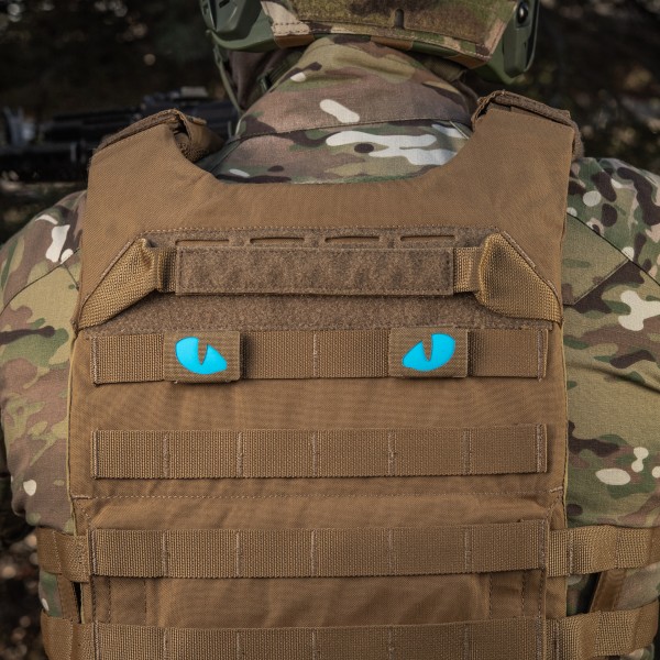 M-Tac нашивка Tiger Eyes Laser Cut (пара) Coyote/Blue/GID - 51502995 M-Tac нашивка Tiger Eyes Laser Cut (пара) Coyote/Blue/GID - 51502995
