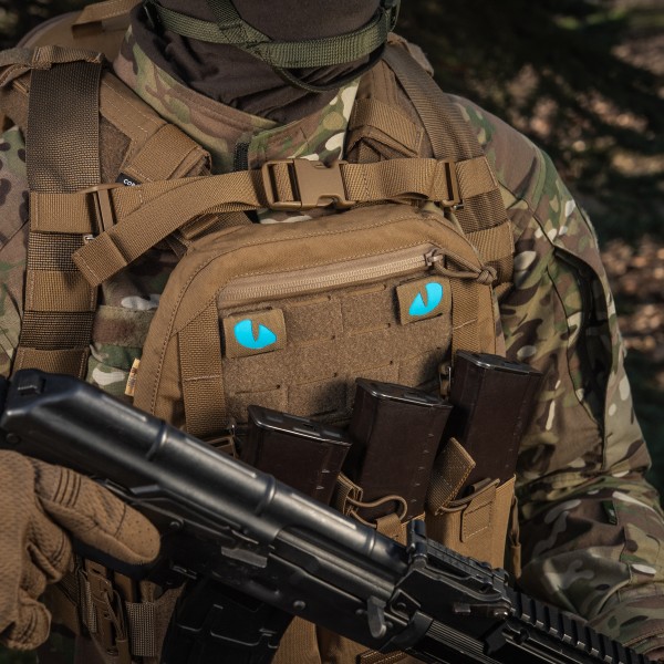 M-Tac нашивка Tiger Eyes Laser Cut (пара) Coyote/Blue/GID - 51502995 M-Tac нашивка Tiger Eyes Laser Cut (пара) Coyote/Blue/GID - 51502995