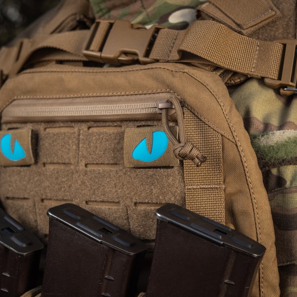 M-Tac нашивка Tiger Eyes Laser Cut (пара) Coyote/Blue/GID - 51502995 M-Tac нашивка Tiger Eyes Laser Cut (пара) Coyote/Blue/GID - 51502995