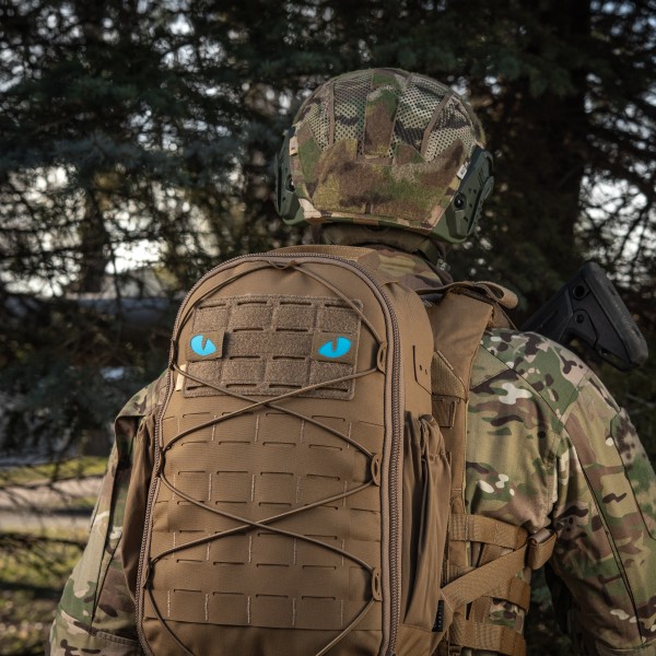 M-Tac нашивка Tiger Eyes Laser Cut (пара) Coyote/Blue/GID - 51502995 M-Tac нашивка Tiger Eyes Laser Cut (пара) Coyote/Blue/GID - 51502995