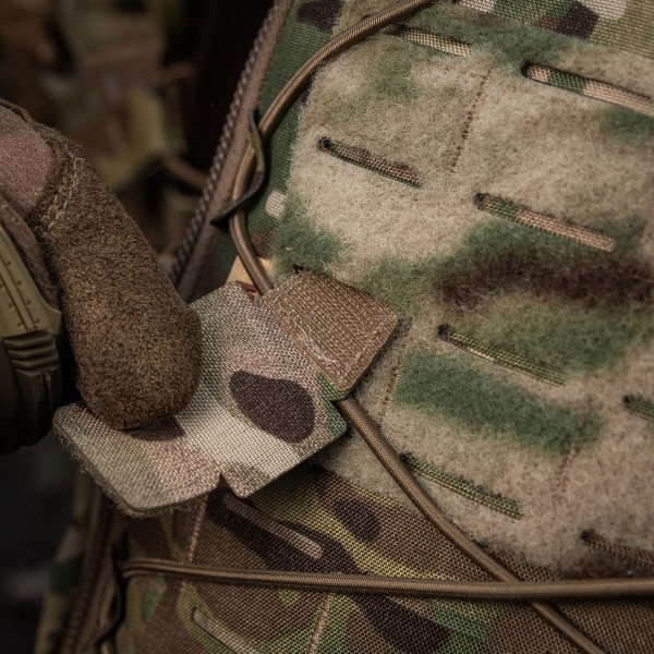 M-Tac нашивка Tiger Eyes Laser Cut (пара) Multicam/Blue/GID - 51502998