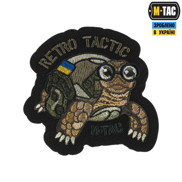 M-Tac нашивка Retro Tactic (вышивка) Black - 51505002