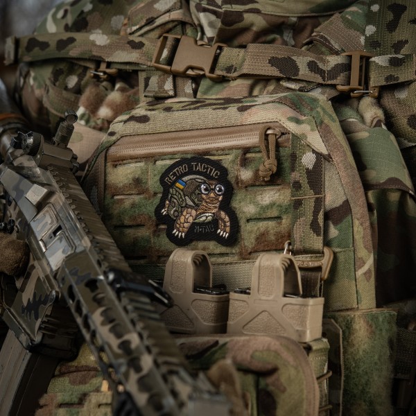 M-Tac нашивка Retro Tactic (вышивка) Black - 51505002