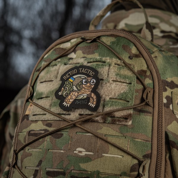 M-Tac нашивка Retro Tactic (вышивка) Black - 51505002