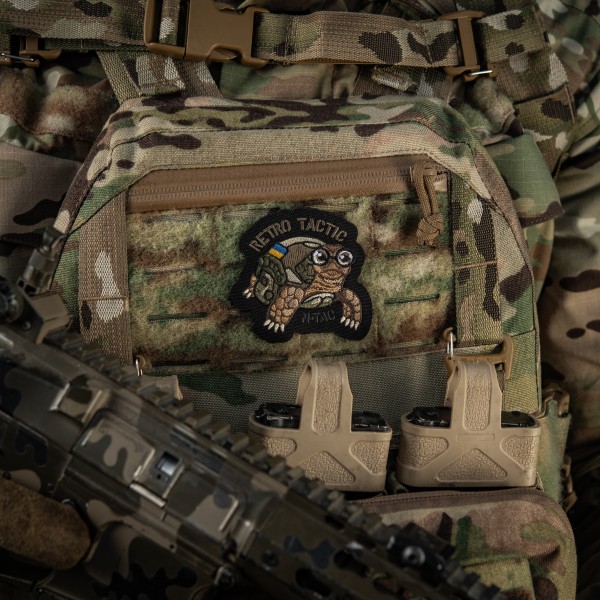 M-Tac нашивка Retro Tactic (вышивка) Black - 51505002