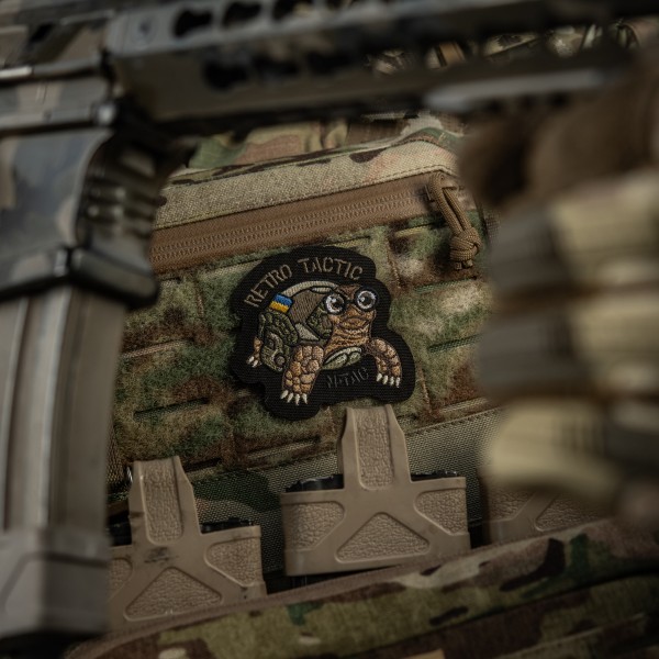 M-Tac нашивка Retro Tactic (вышивка) Black - 51505002