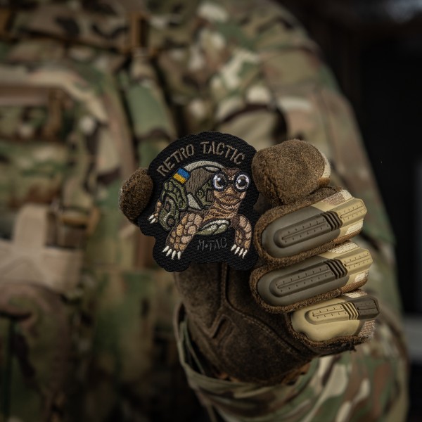 M-Tac нашивка Retro Tactic (вышивка) Black - 51505002