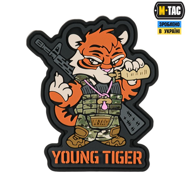 M-Tac нашивка Young Tiger PVC - 51506002