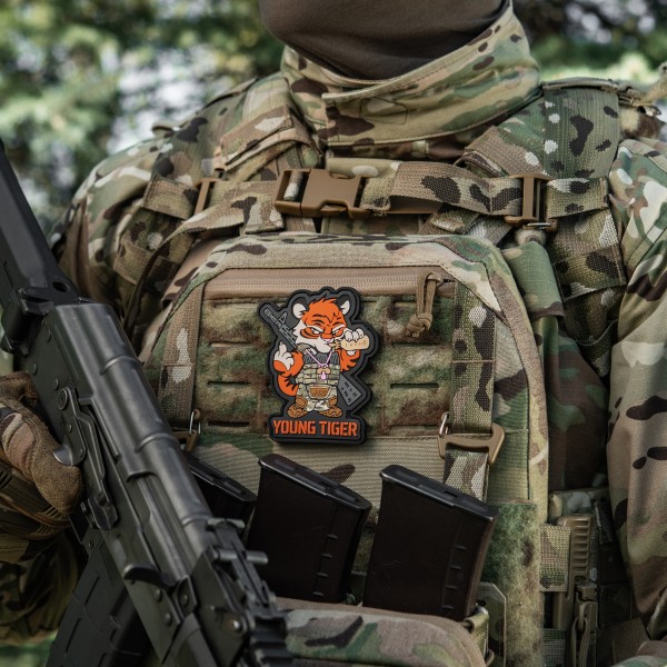 M-Tac нашивка Young Tiger PVC - 51506002 M-Tac нашивка Young Tiger PVC - 51506002
