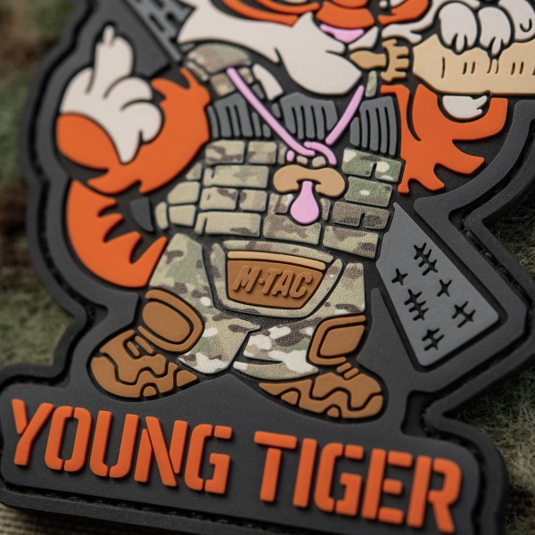 M-Tac нашивка Young Tiger PVC - 51506002 M-Tac нашивка Young Tiger PVC - 51506002