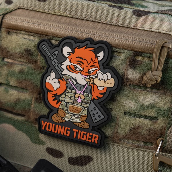 M-Tac нашивка Young Tiger PVC - 51506002 M-Tac нашивка Young Tiger PVC - 51506002