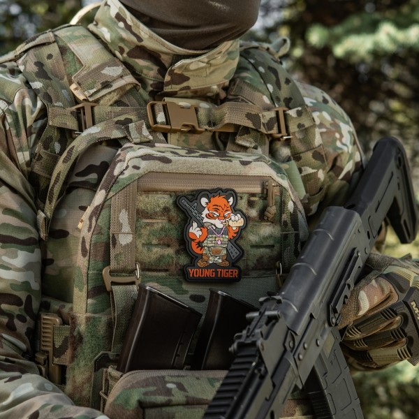 M-Tac нашивка Young Tiger PVC - 51506002 M-Tac нашивка Young Tiger PVC - 51506002