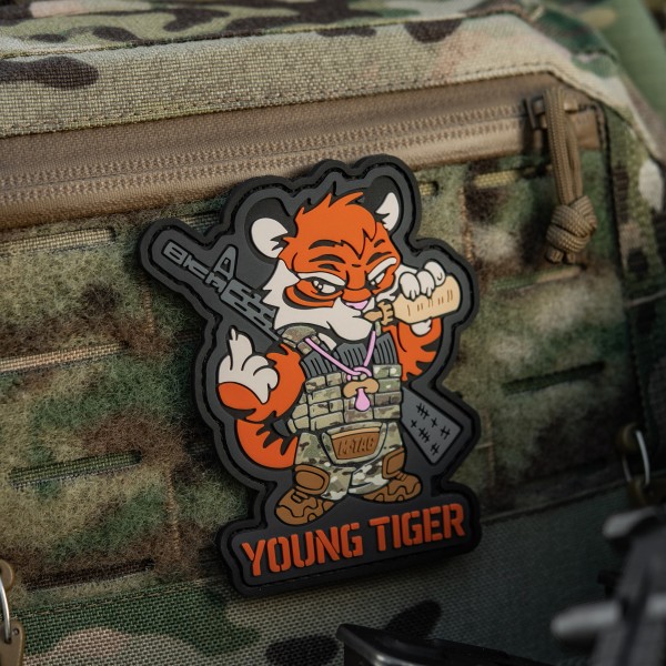 M-Tac нашивка Young Tiger PVC - 51506002 M-Tac нашивка Young Tiger PVC - 51506002