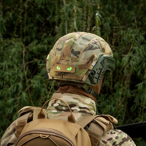 M-Tac нашивка Cat Eyes Laser Cut Coyote/Green/GID - 51507005 M-Tac нашивка Cat Eyes Laser Cut Coyote/Green/GID - 51507005