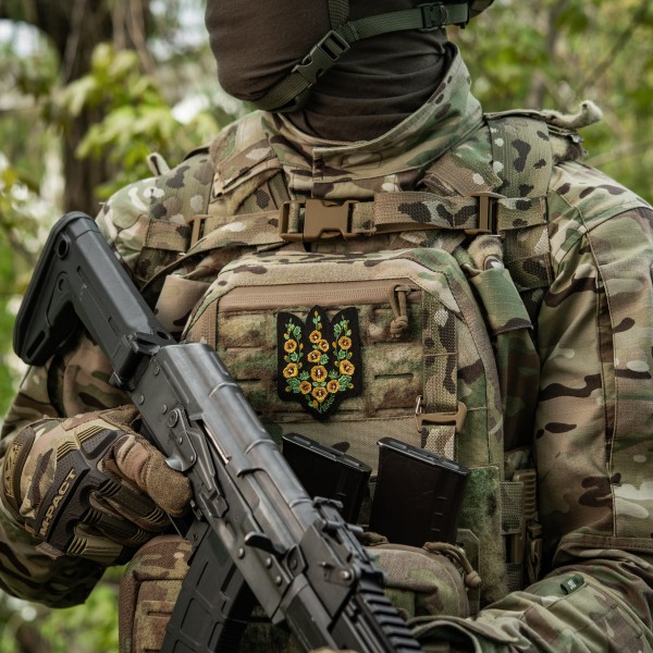 M-Tac нашивка Тризуб Мальви (вишивка) Black - 51508002 M-Tac нашивка Тризуб Мальви (вишивка) Black - 51508002