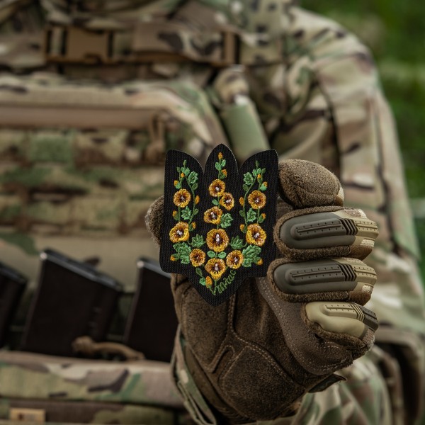 M-Tac нашивка Тризуб Мальви (вишивка) Black - 51508002 M-Tac нашивка Тризуб Мальви (вишивка) Black - 51508002