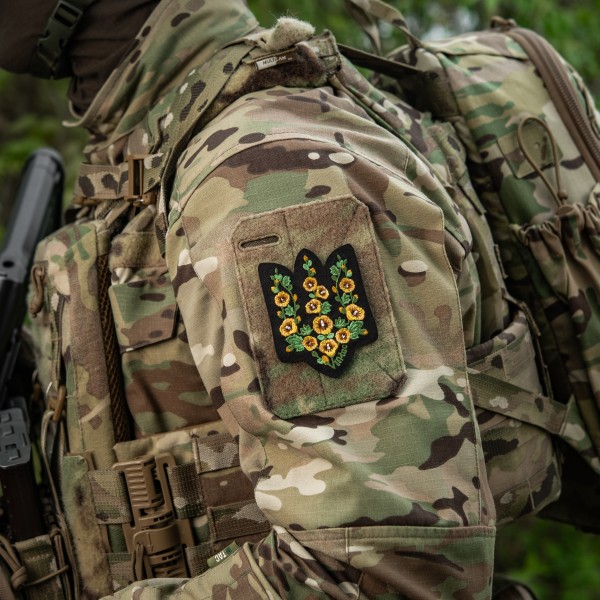 M-Tac нашивка Тризуб Мальви (вишивка) Black - 51508002 M-Tac нашивка Тризуб Мальви (вишивка) Black - 51508002