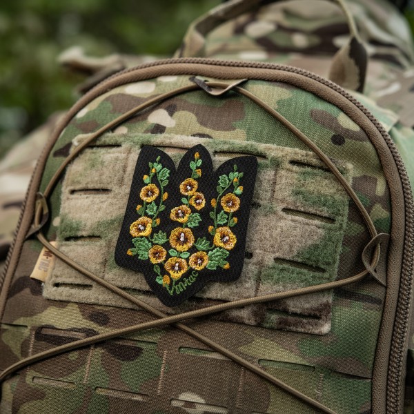 M-Tac нашивка Тризуб Мальви (вишивка) Black - 51508002 M-Tac нашивка Тризуб Мальви (вишивка) Black - 51508002