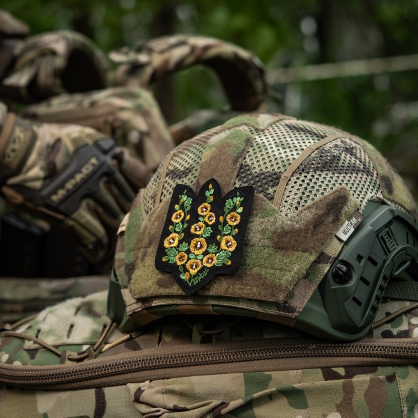 M-Tac нашивка Тризуб Мальви (вишивка) Black - 51508002 M-Tac нашивка Тризуб Мальви (вишивка) Black - 51508002