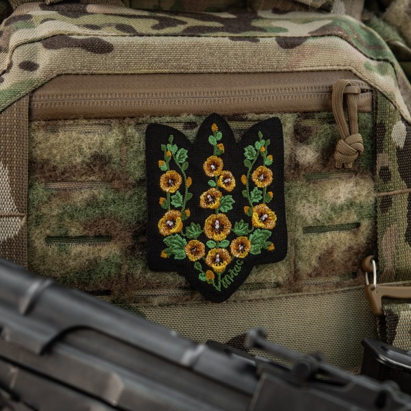 M-Tac нашивка Тризуб Мальви (вишивка) Black - 51508002 M-Tac нашивка Тризуб Мальви (вишивка) Black - 51508002