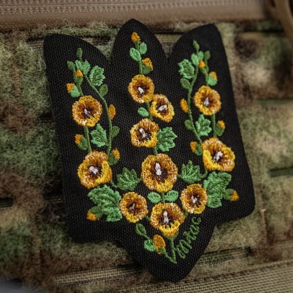 M-Tac нашивка Тризуб Мальви (вишивка) Black - 51508002 M-Tac нашивка Тризуб Мальви (вишивка) Black - 51508002