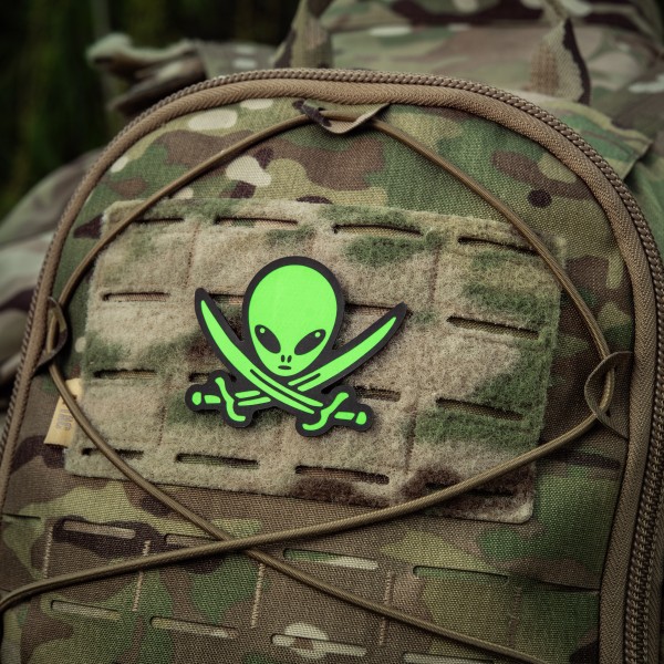 M-Tac нашивка НЛО оператор GID Black/Green - 51509002 M-Tac нашивка НЛО оператор GID Black/Green - 51509002