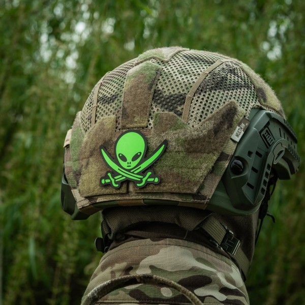 M-Tac нашивка НЛО оператор GID Black/Green - 51509002 M-Tac нашивка НЛО оператор GID Black/Green - 51509002