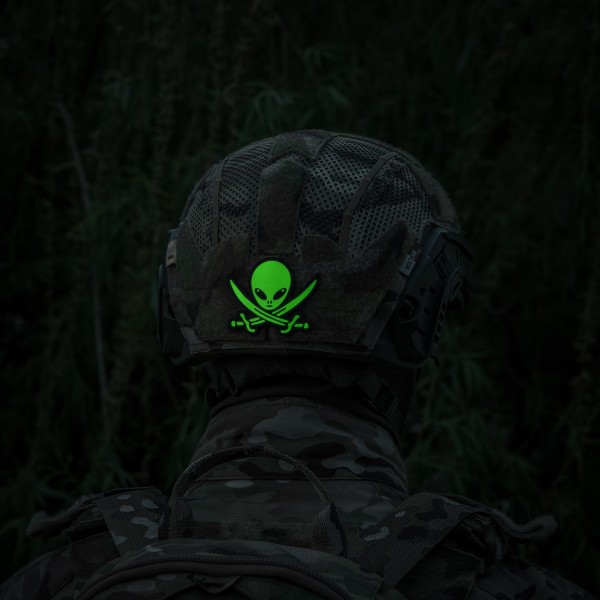 M-Tac нашивка НЛО оператор GID Black/Green - 51509002 M-Tac нашивка НЛО оператор GID Black/Green - 51509002