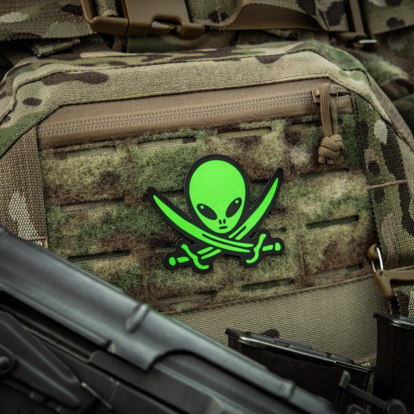 M-Tac нашивка НЛО оператор GID Black/Green - 51509002 M-Tac нашивка НЛО оператор GID Black/Green - 51509002