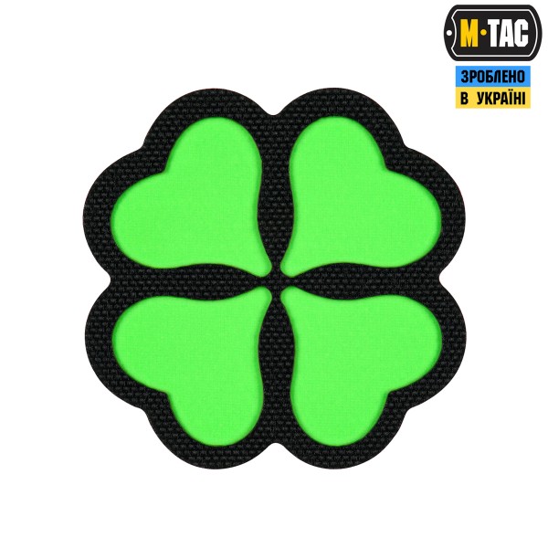 M-Tac нашивка Конюшина GID Black/Green - 51510002