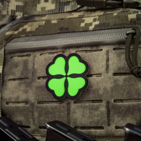 M-Tac нашивка Конюшина GID Black/Green - 51510002