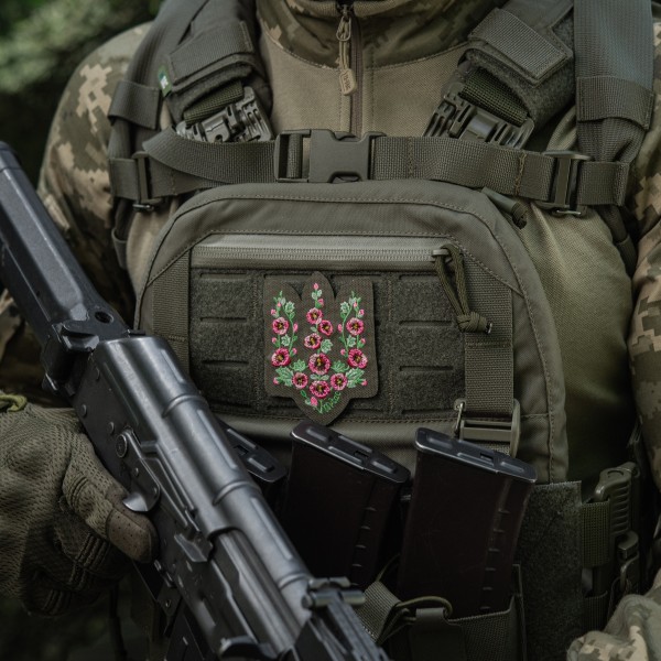 M-Tac нашивка Тризуб рожеві Мальви (вишивка) Ranger Green - 51511023 M-Tac нашивка Тризуб рожеві Мальви (вишивка) Ranger Green - 51511023