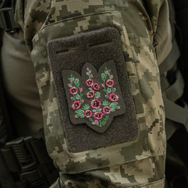 M-Tac нашивка Тризуб рожеві Мальви (вишивка) Ranger Green - 51511023 M-Tac нашивка Тризуб рожеві Мальви (вишивка) Ranger Green - 51511023