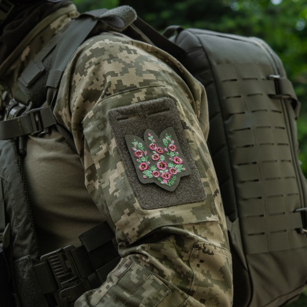 M-Tac нашивка Тризуб рожеві Мальви (вишивка) Ranger Green - 51511023 M-Tac нашивка Тризуб рожеві Мальви (вишивка) Ranger Green - 51511023